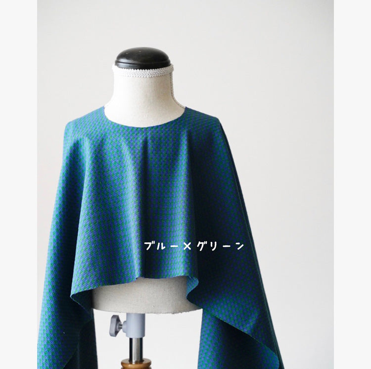 綿ポリ混紡交織ドビーギンガム