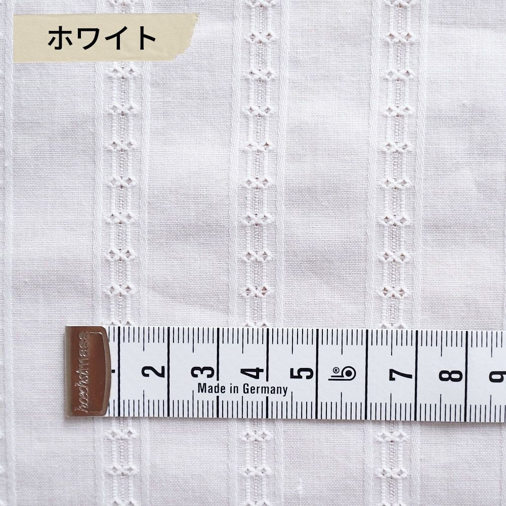 オリジナル コットンレノクロス#色_ホワイト
