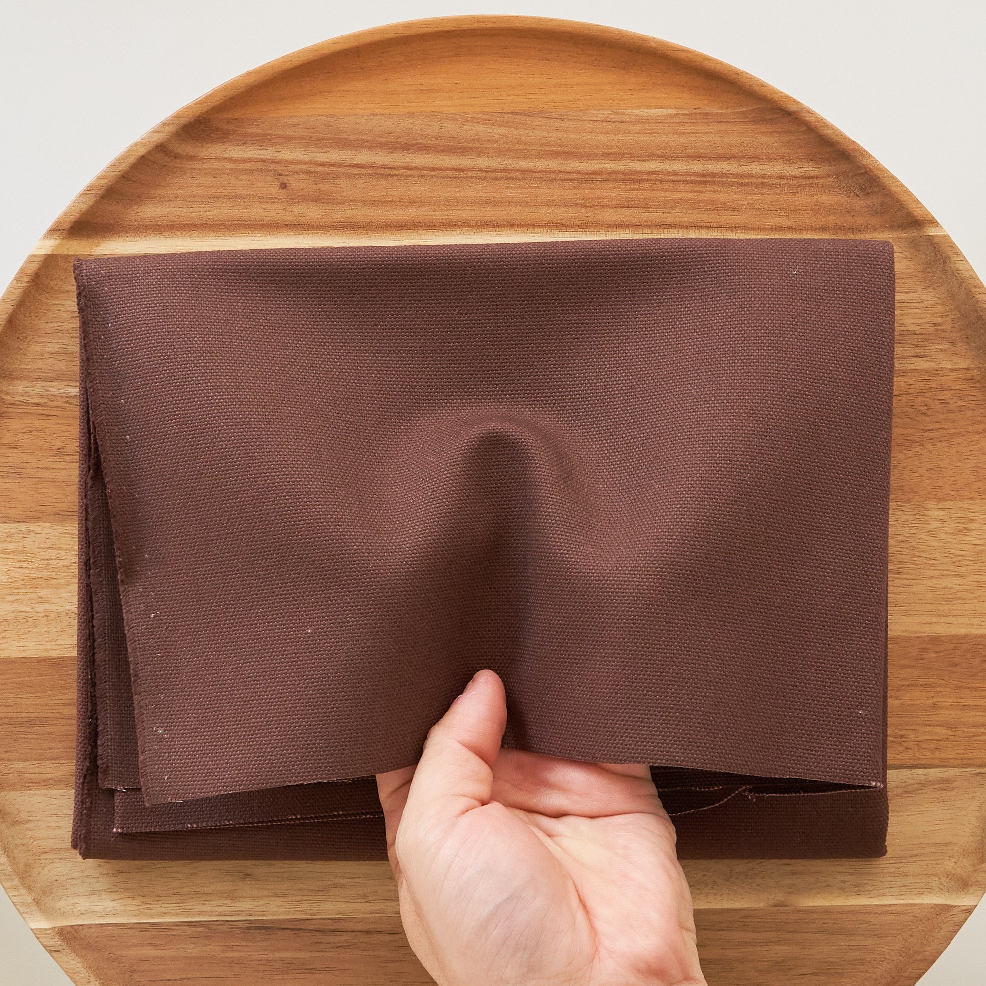 8号帆布#5ブラウン