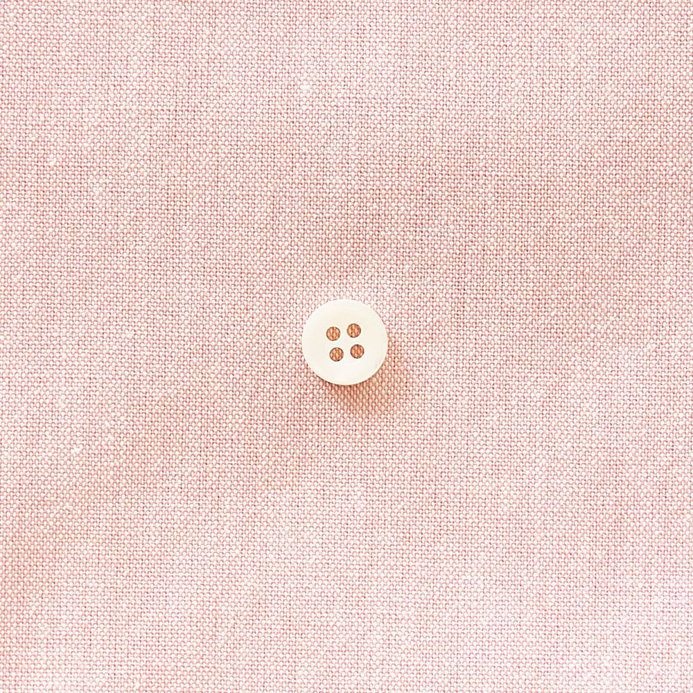 綿ポリ ソフトダンガリー #a サーモンピンク