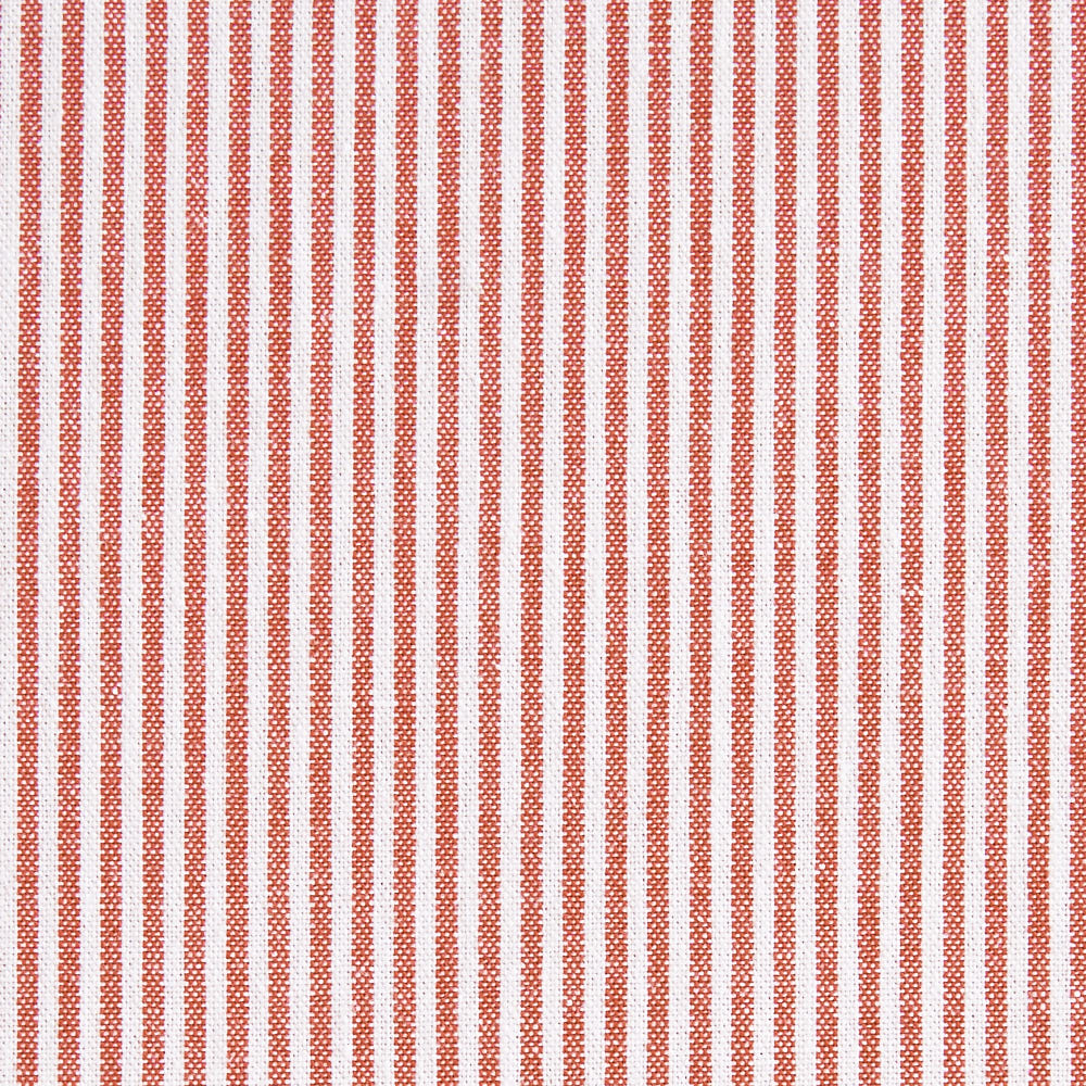 綿ポリ交織ソフトダンガリー1.5mmストライプ#レッド