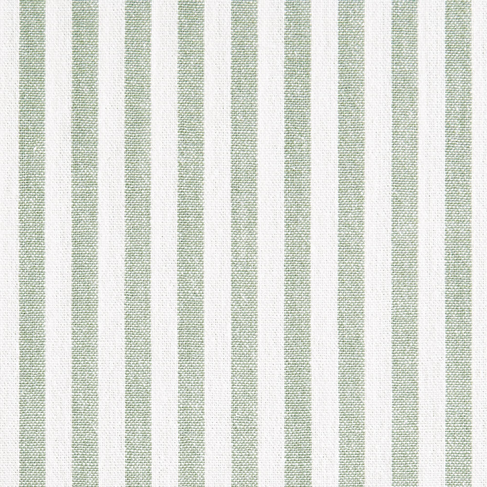 綿ポリ交織ソフトダンガリー5mmストライプ#Dモスグリーン