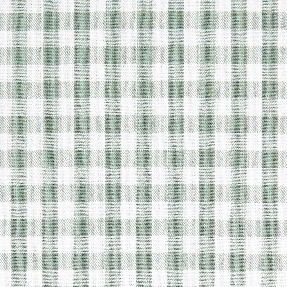 綿ポリ交織ソフトダンガリー5mmギンガムチェック#Dモスグリーン