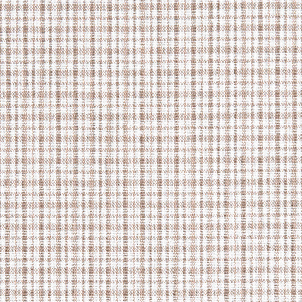 綿ポリ交織ソフトダンガリーNo.19チェック#アイボリー