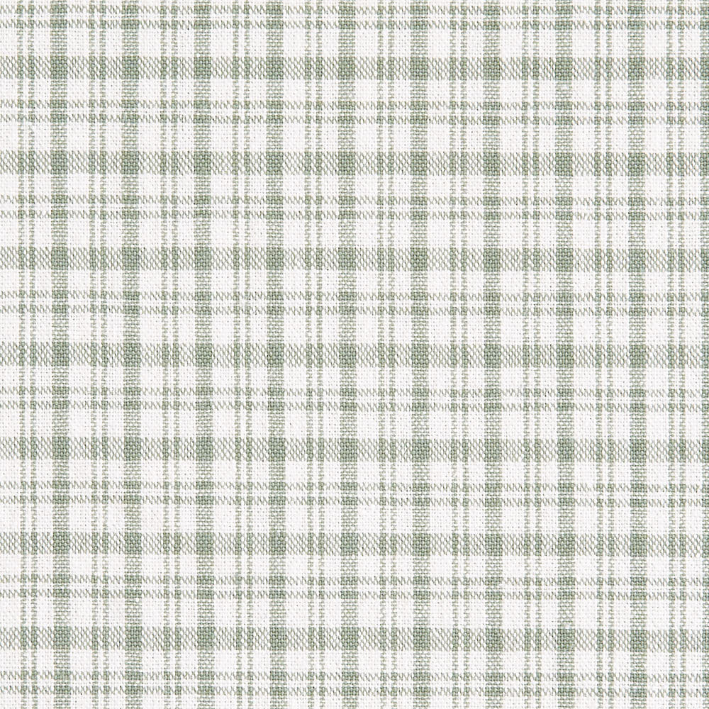 綿ポリ交織ソフトダンガリーNo.20チェック#Dモスグリーン