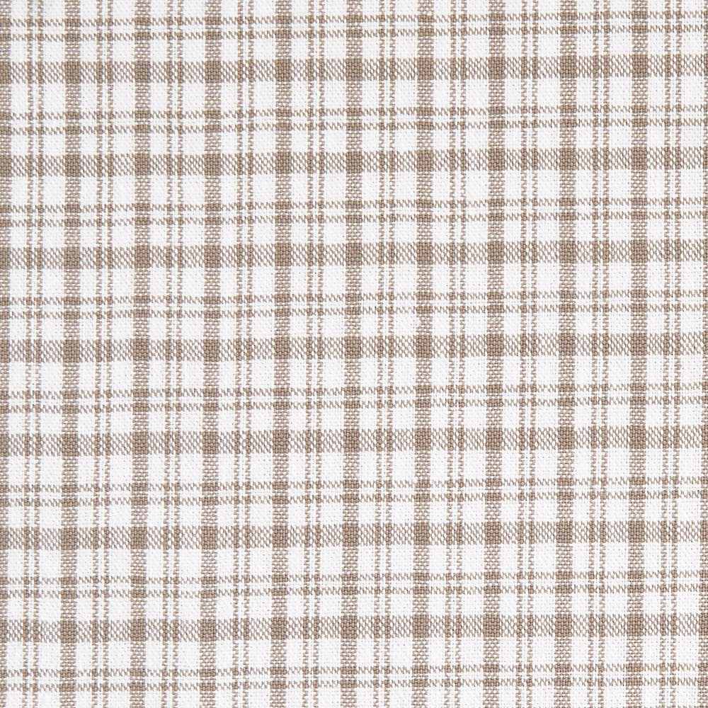 綿ポリ交織ソフトダンガリーNo.20チェック#アイボリー