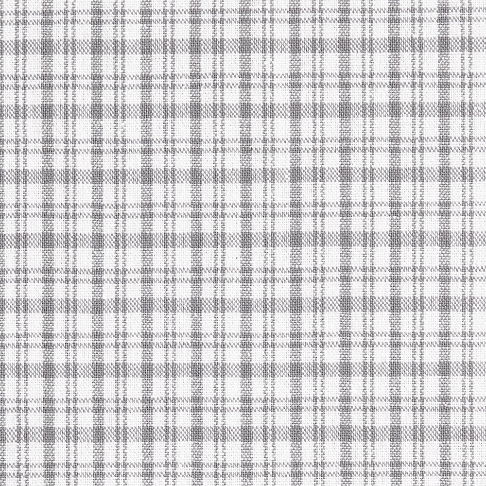 綿ポリ交織ソフトダンガリーNo.20チェック#グレー