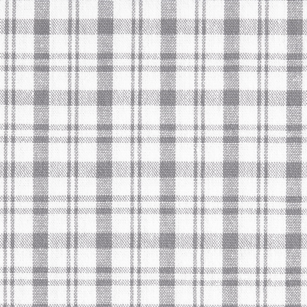 綿ポリ交織ソフトダンガリーNo.22チェック#グレー