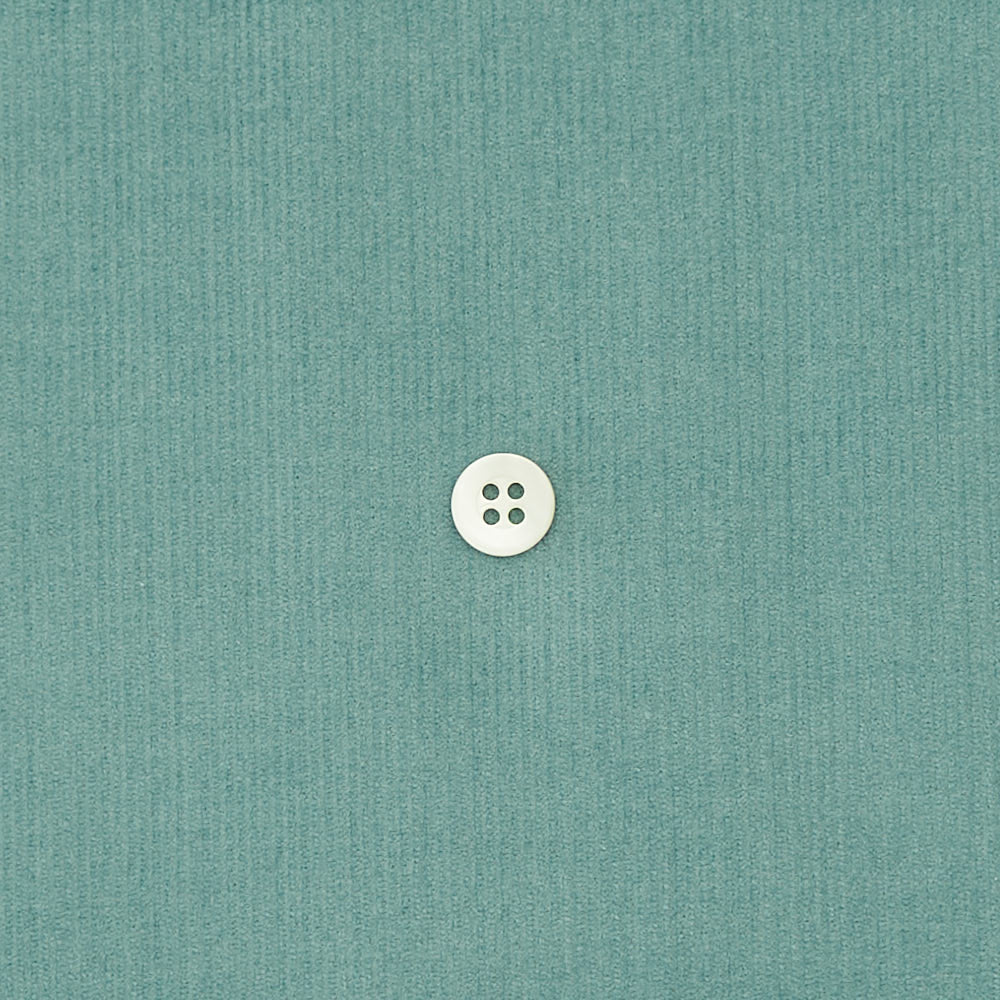コットン21Wシャツコーデュロイ#44 ブルーグリーン