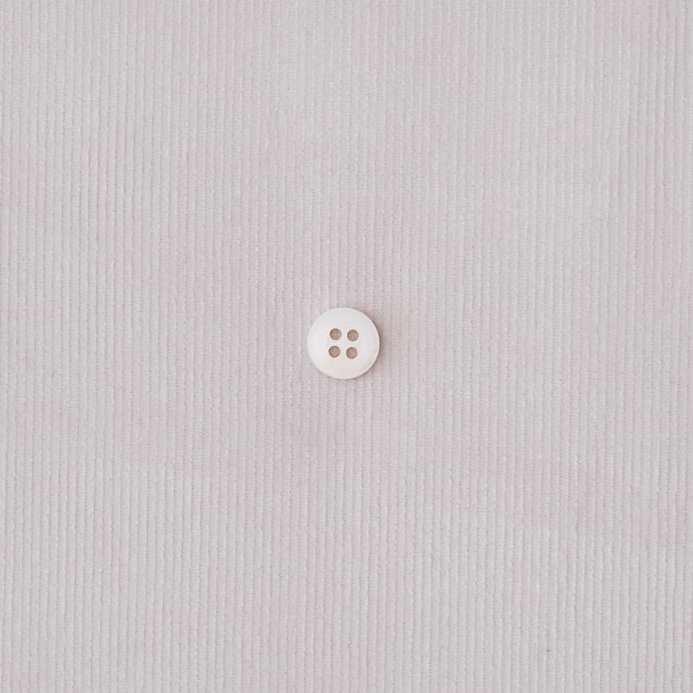 コットン21Wシャツコーデュロイ#FW ペールグレー