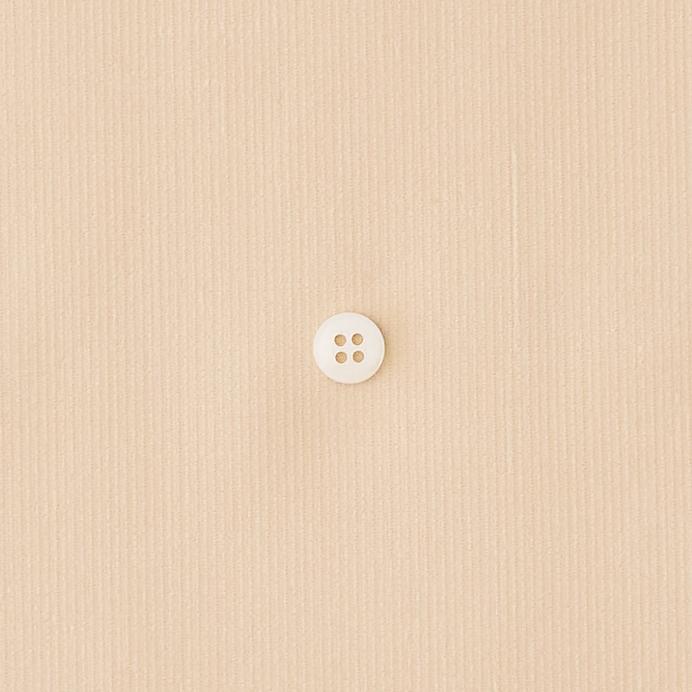 コットン21Wシャツコーデュロイ#NOR クリームイエロー