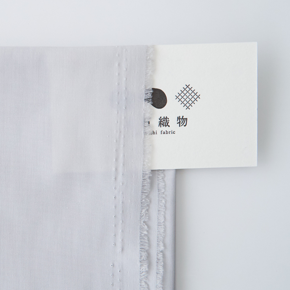 綿ポリブロード#119 ペールグレー