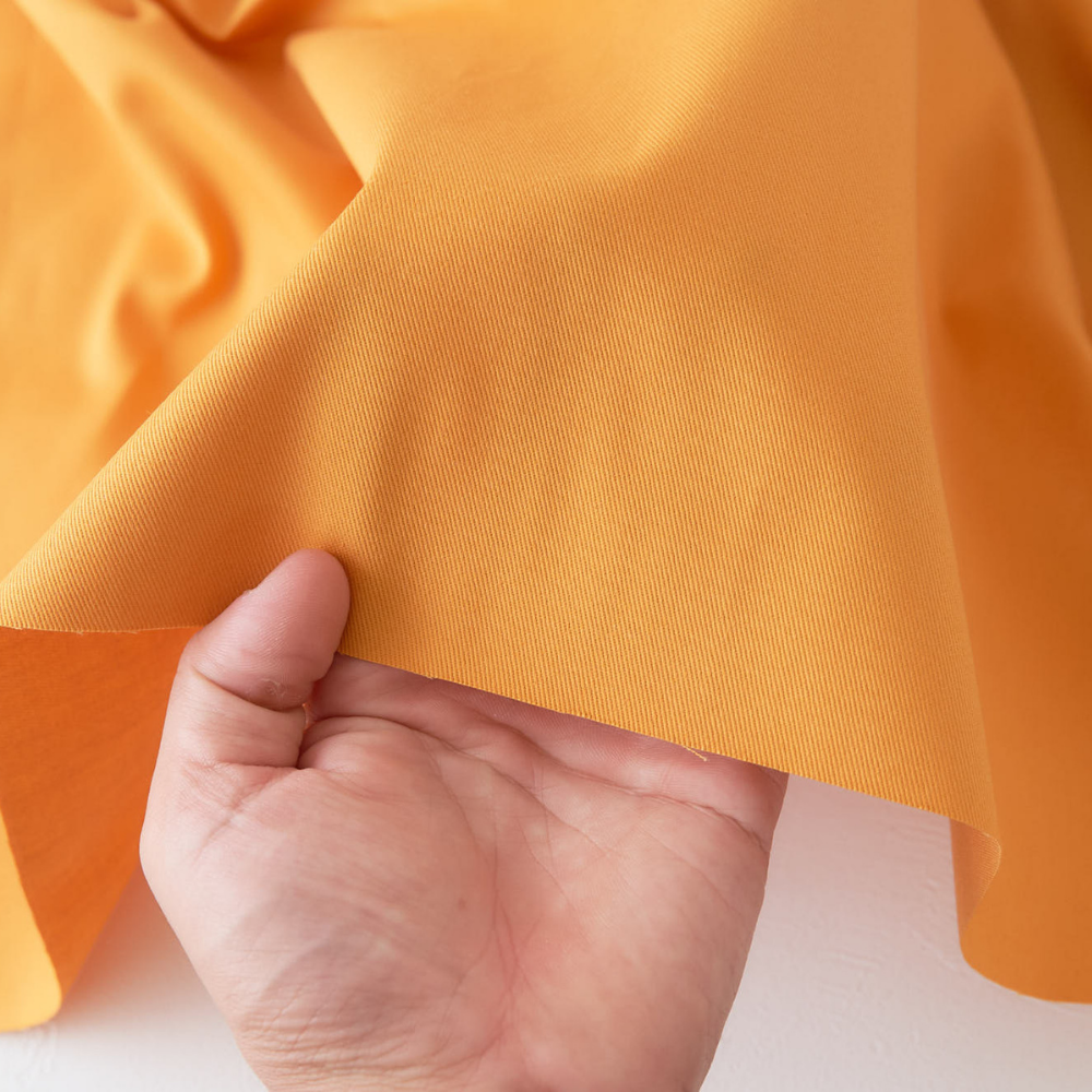 オリジナルコットンツイル#15サフランイエロー