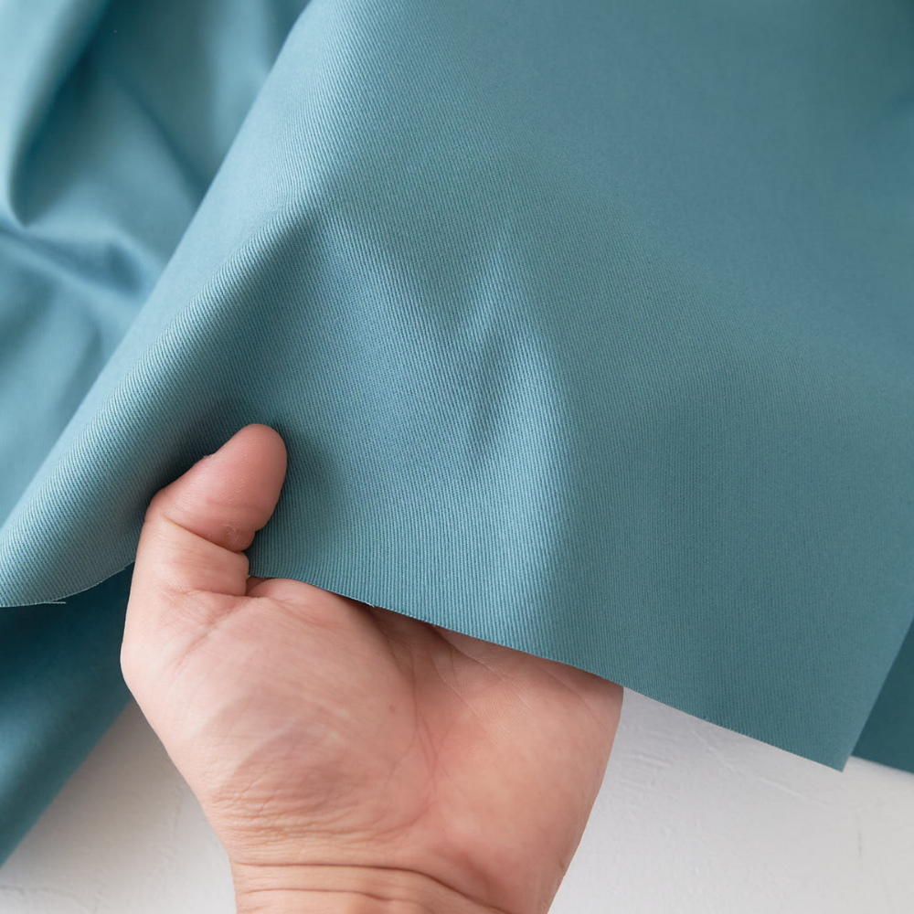 オリジナルコットンツイル#16スモークエメラルド