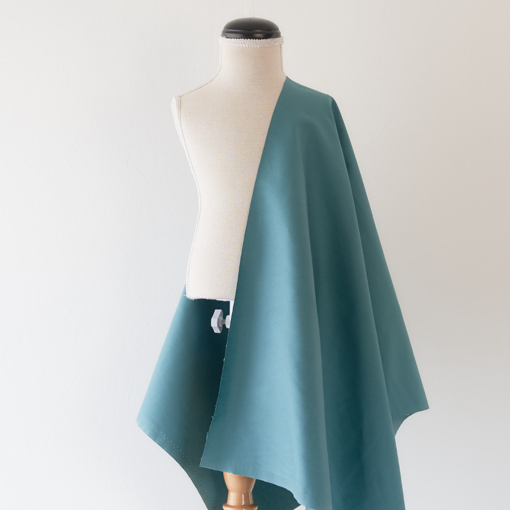 オリジナルコットンツイル#16スモークエメラルド