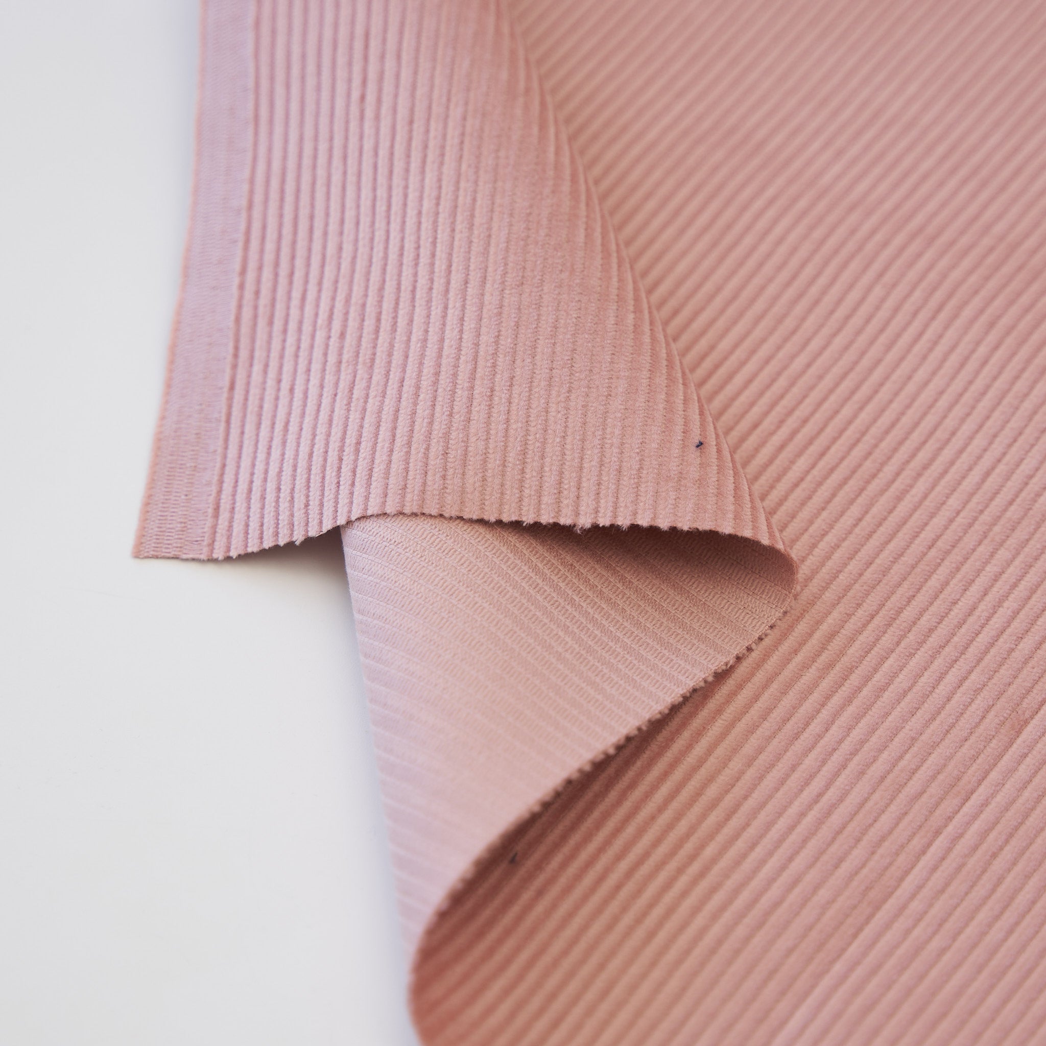 コットン 8W コーデュロイ #lp スモークピンク