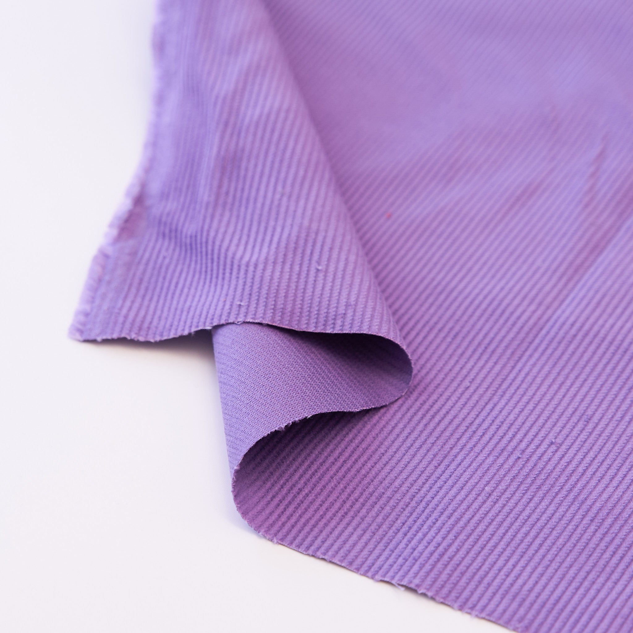 コットン 8W コーデュロイ #v パンジーパープル