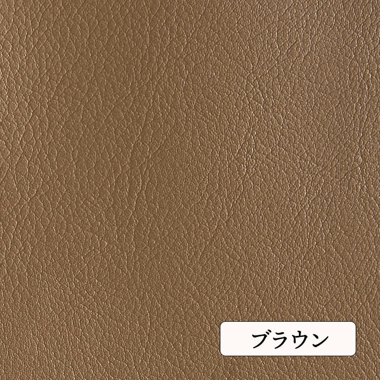 国産 フェイクレザー 0.9mm厚#色_ブラウン