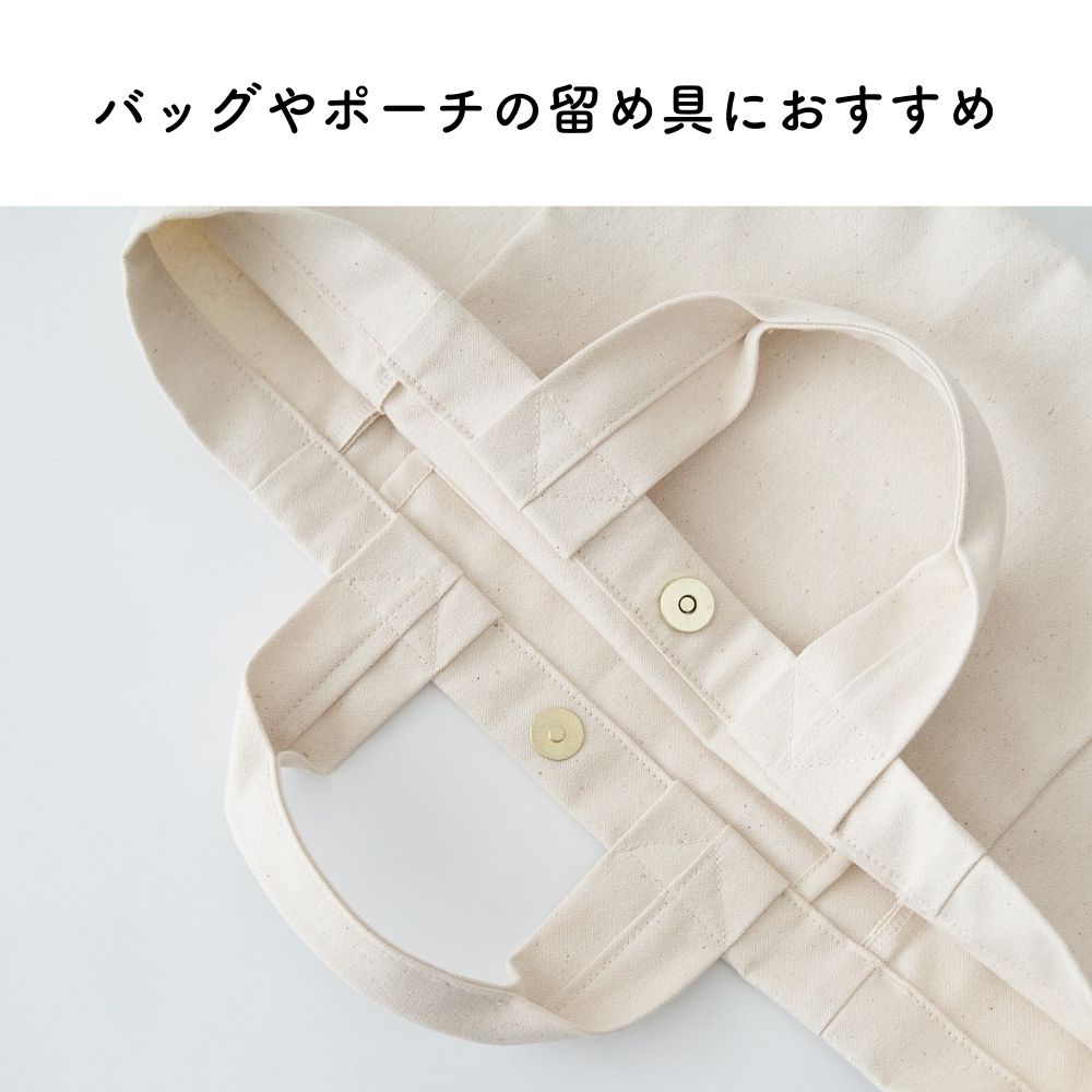 マグネットボタン 18mm 2組セット