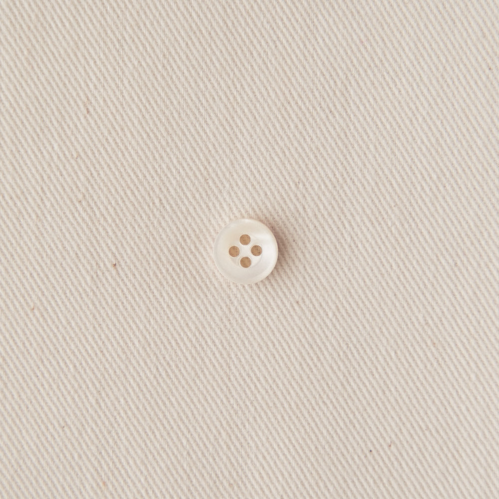 綿ポリ交織デニム無地#00 生成り