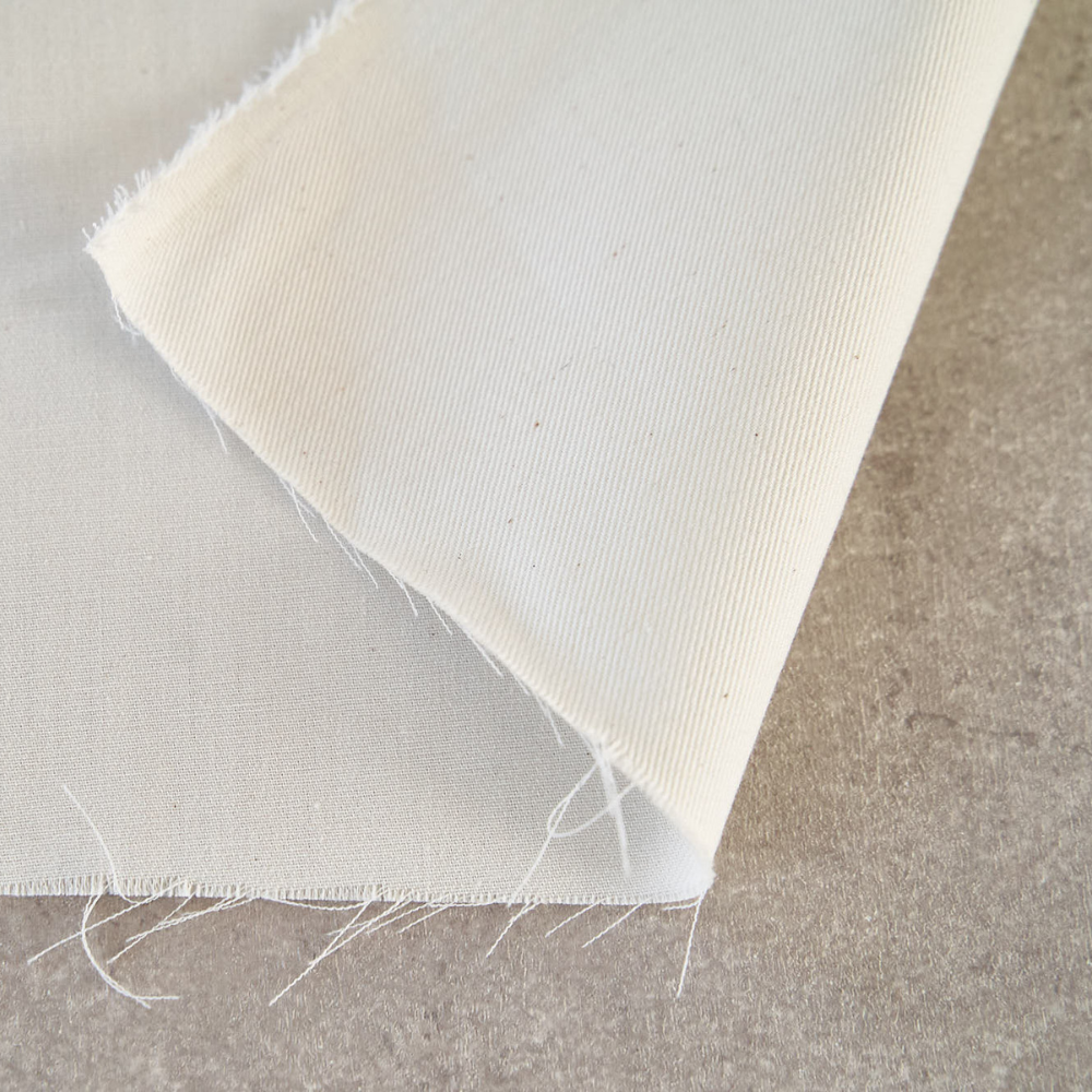 色落ちしない 綿ポリデニム 10オンス相当#カラー_00 生成り