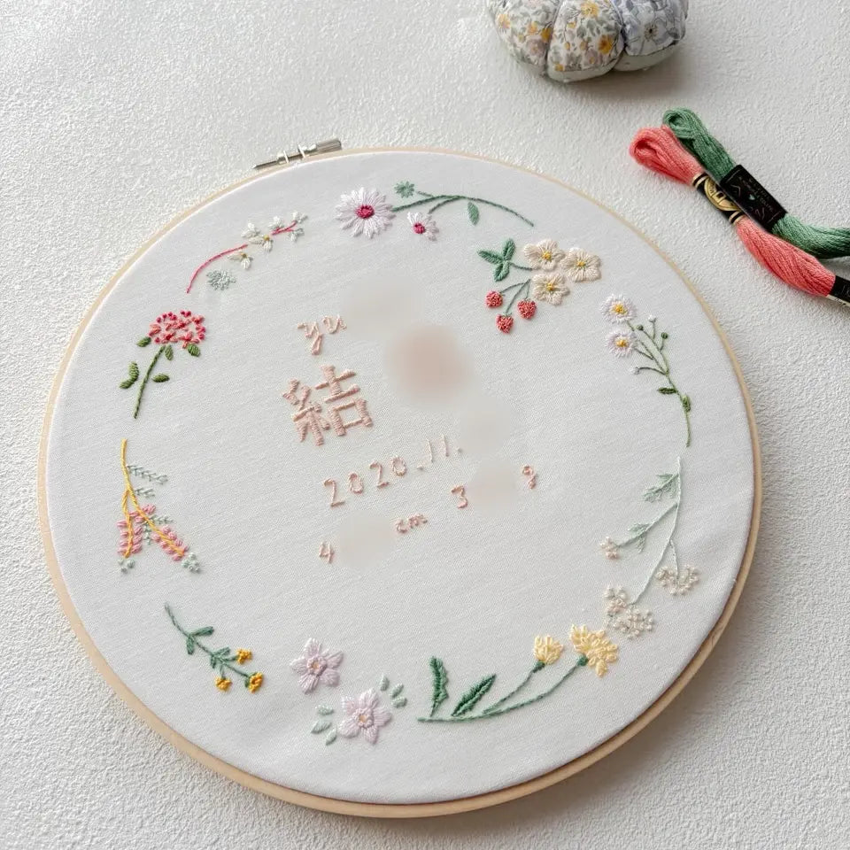 刺繍の作品例