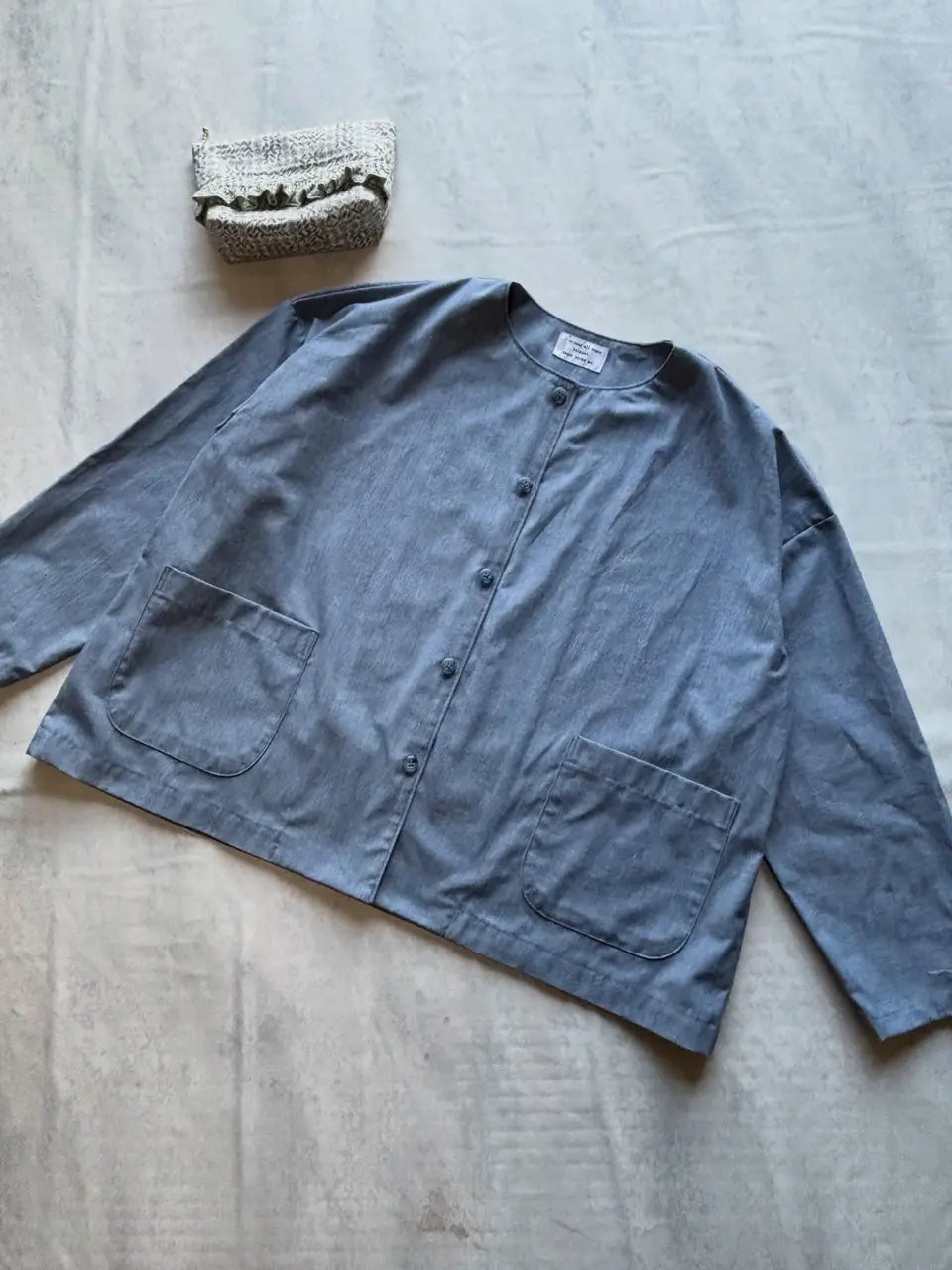 『シンプルで着やすいまいにち服』に合う生地と作品例