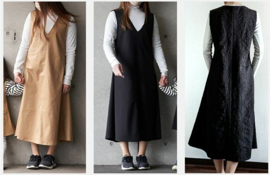 簡単でおしゃれに見えるジャンパースカートの作り方｜縫いナビ