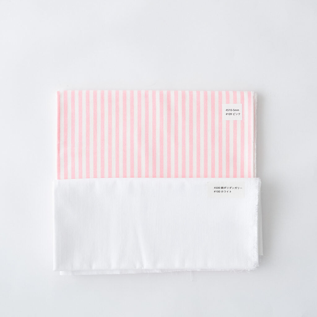 ストライプ#109ピンク-5mm✖︎4500