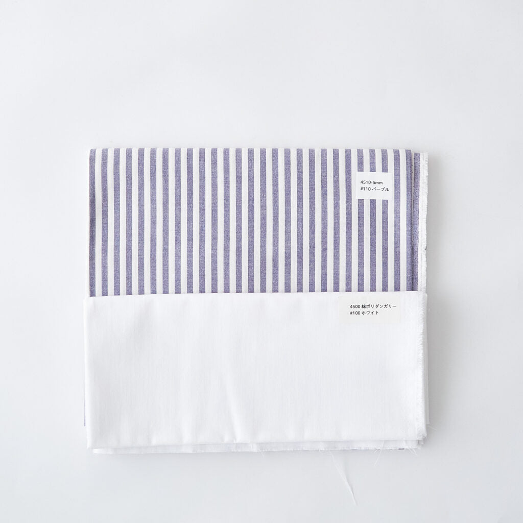 ストライプ#110パープル-5mm✖︎4500