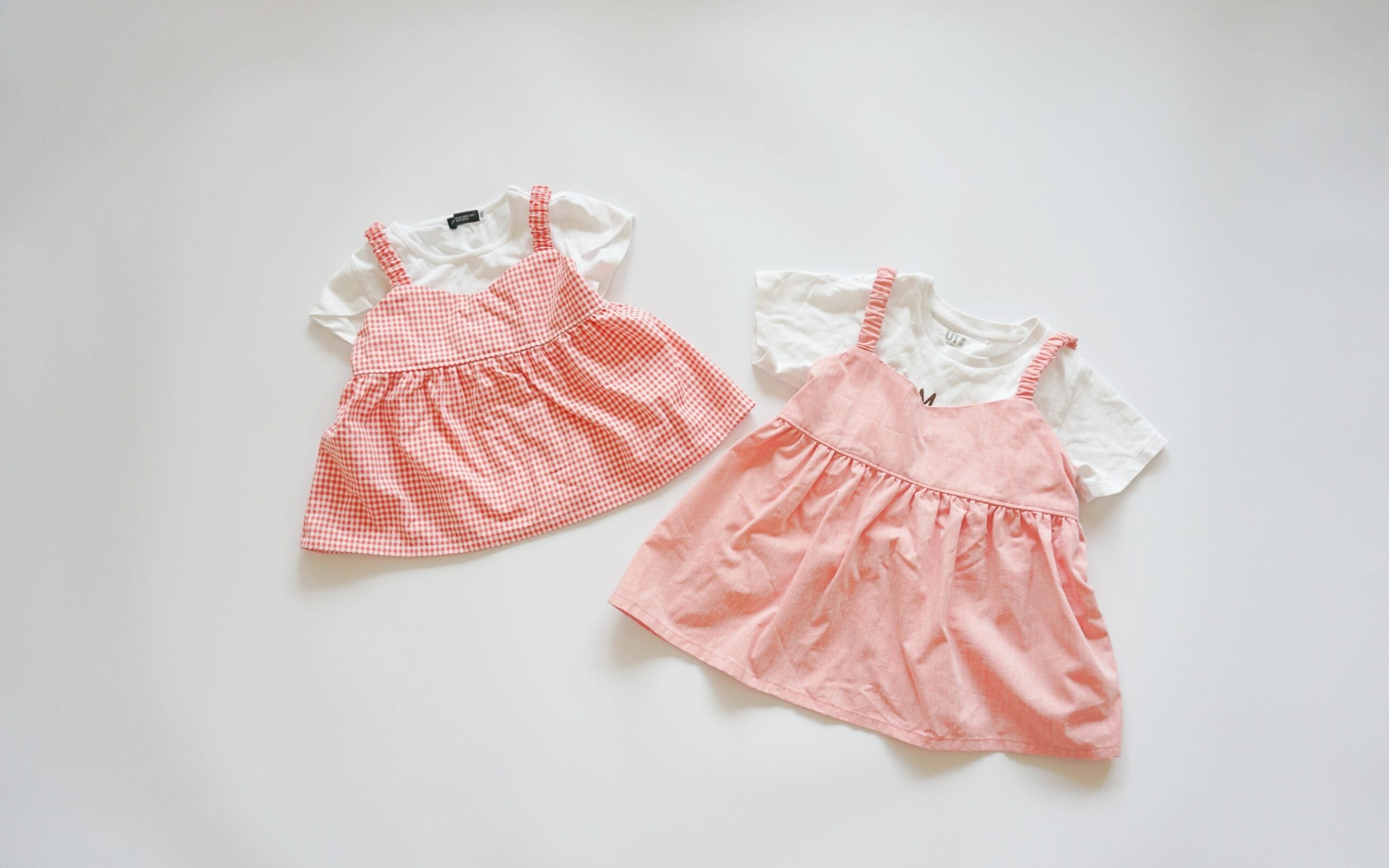 子供用キャミソール（ビスチェ）の作り方｜肩紐ゴムで着脱簡単