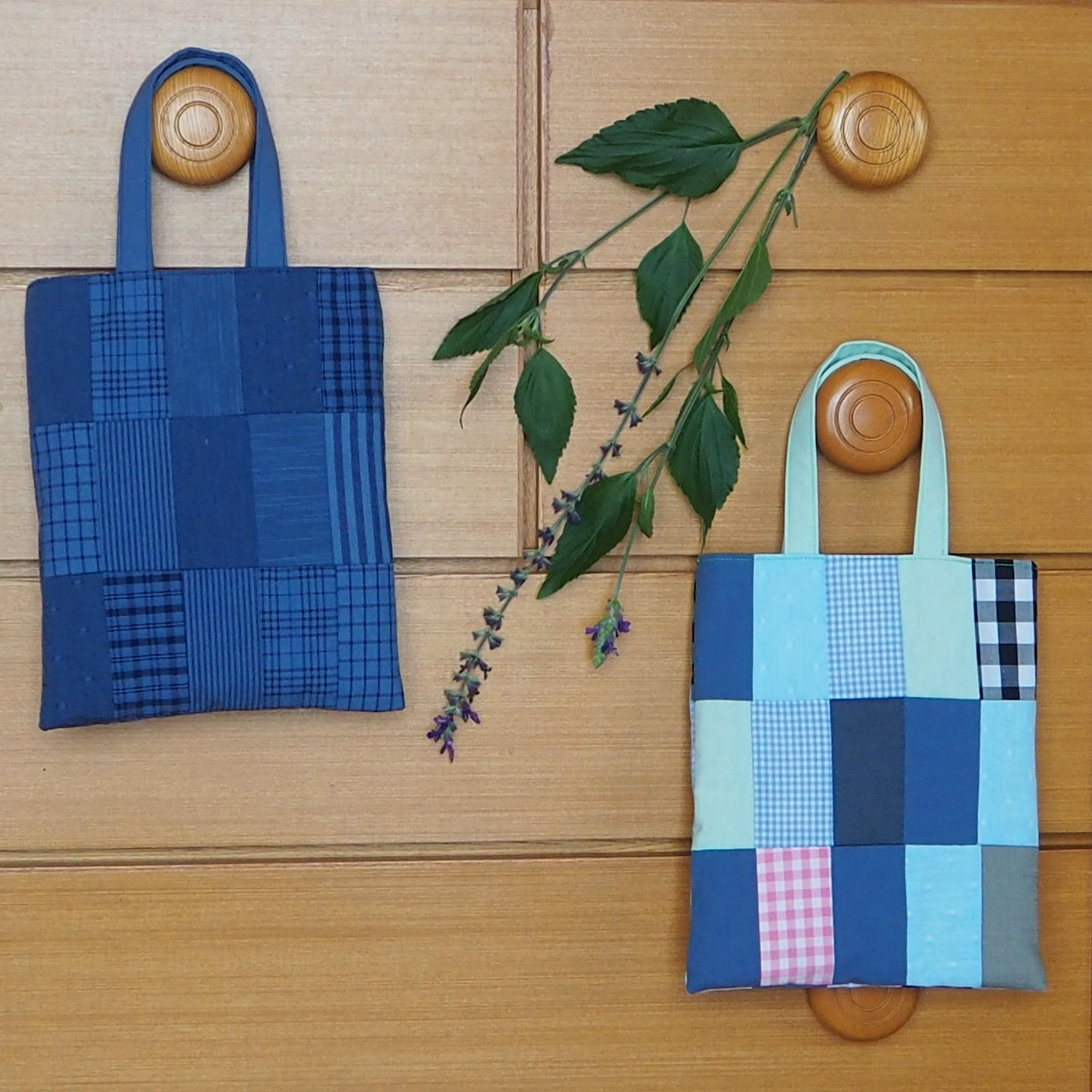 ハギレで作るパッチワーク風ミニトートバッグの作り方