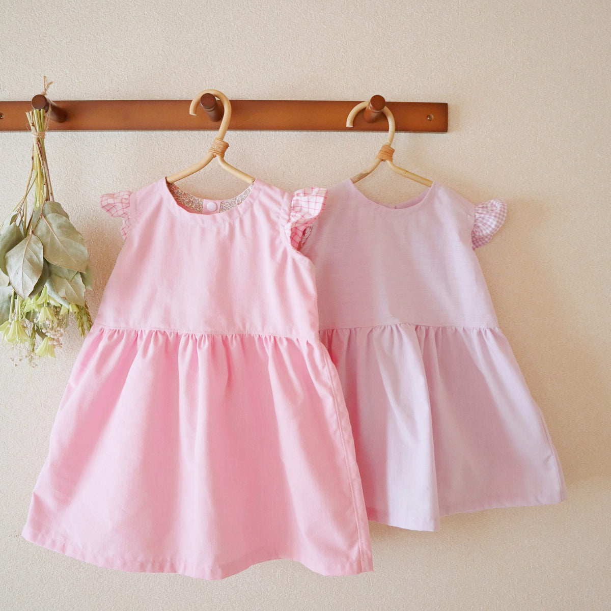 ハンドメイド初心者さん向け！かわいいフリル袖ワンピースの作り方 
