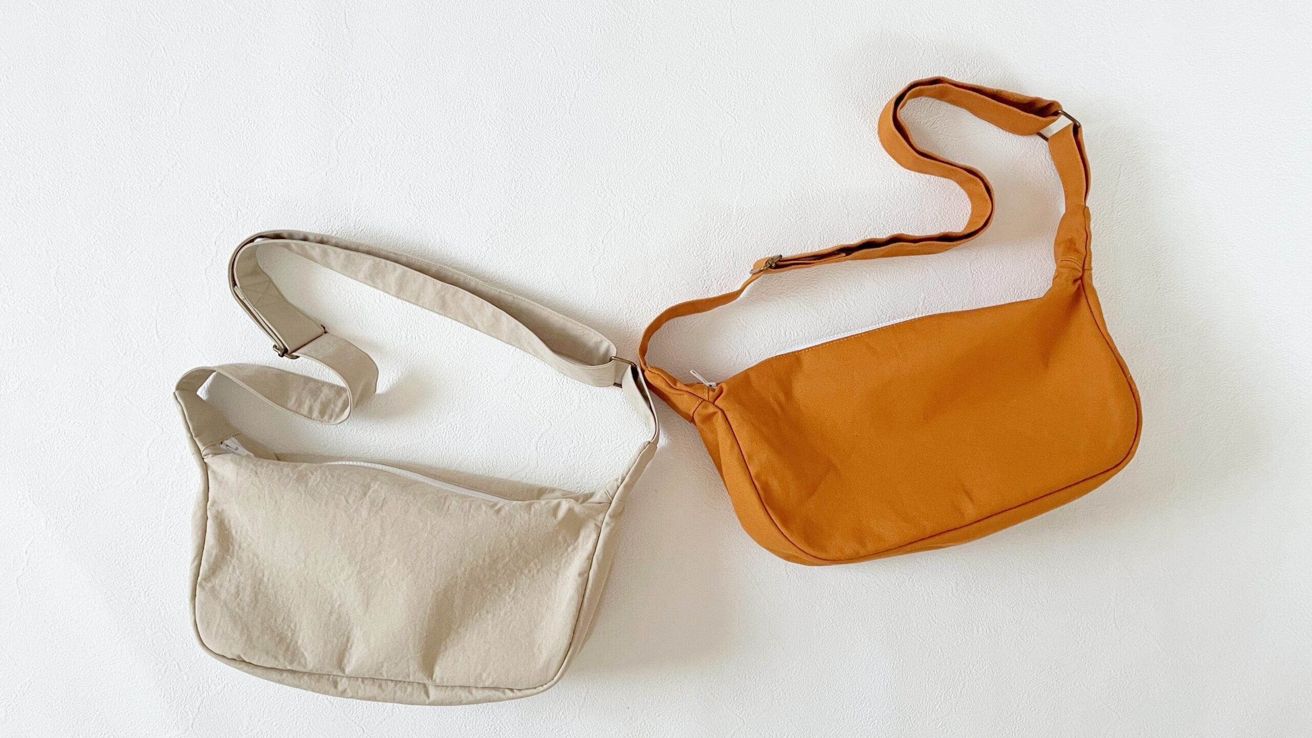 ハーフムーンショルダーバッグの作り方