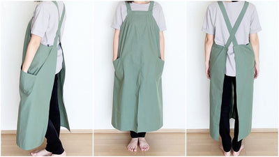 フレンチダーツエプロンの作り方