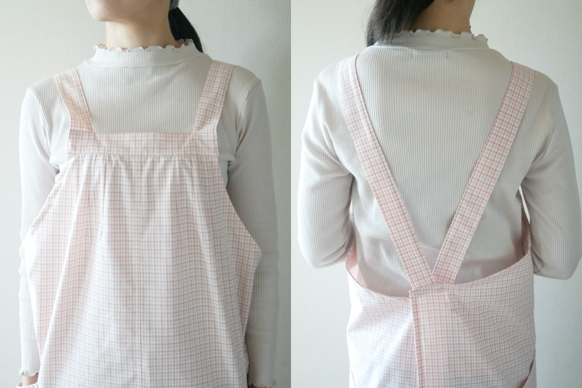 【作例】5-002フレンチダーツエプロン