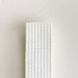 入学 入園 アクリルテープ 持ち手 テープ 幅25mm 厚み2mm 13色展開 50m巻#色_ホワイト