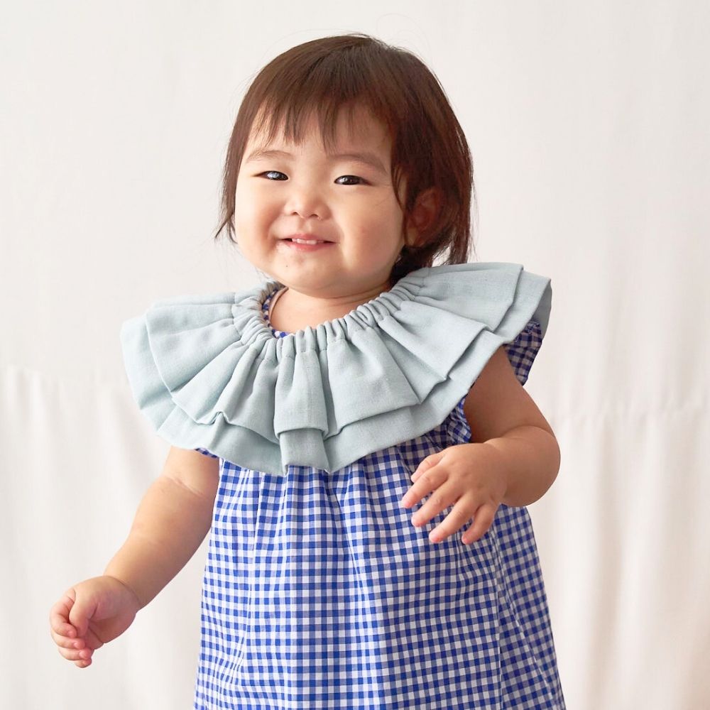 10-012つけ襟スタイ3種類セットの型紙