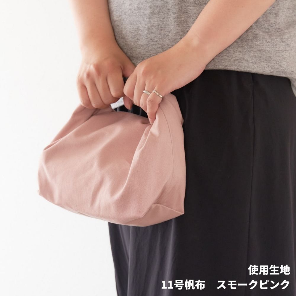 バックル持ち手ランチバッグ型紙