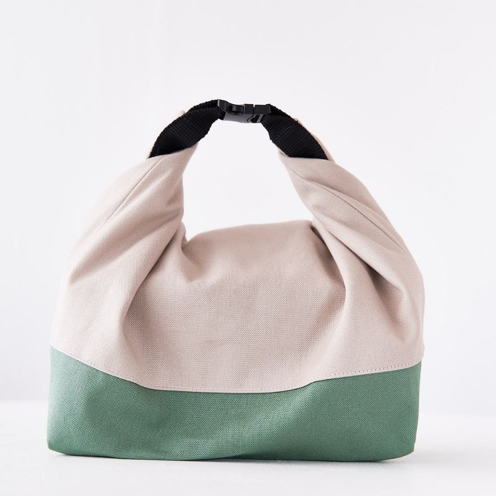 バックル持ち手ランチバッグ型紙