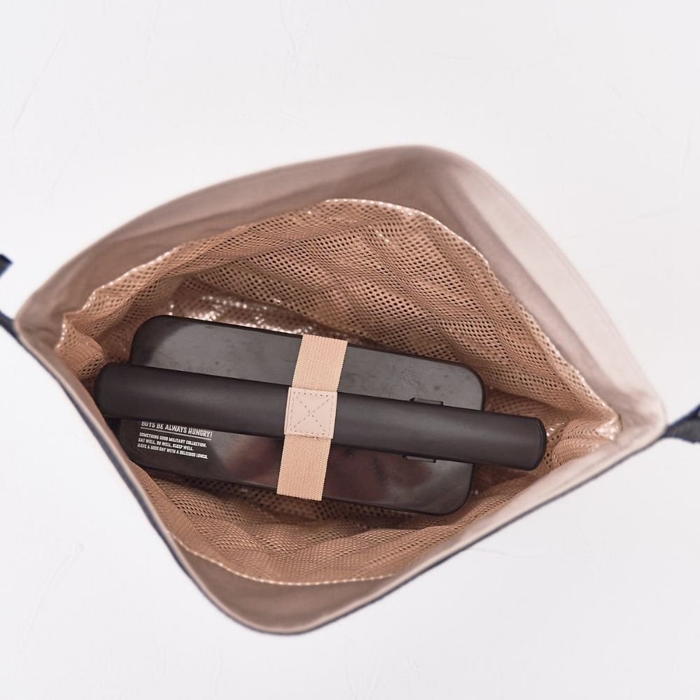 バックル持ち手ランチバッグ型紙