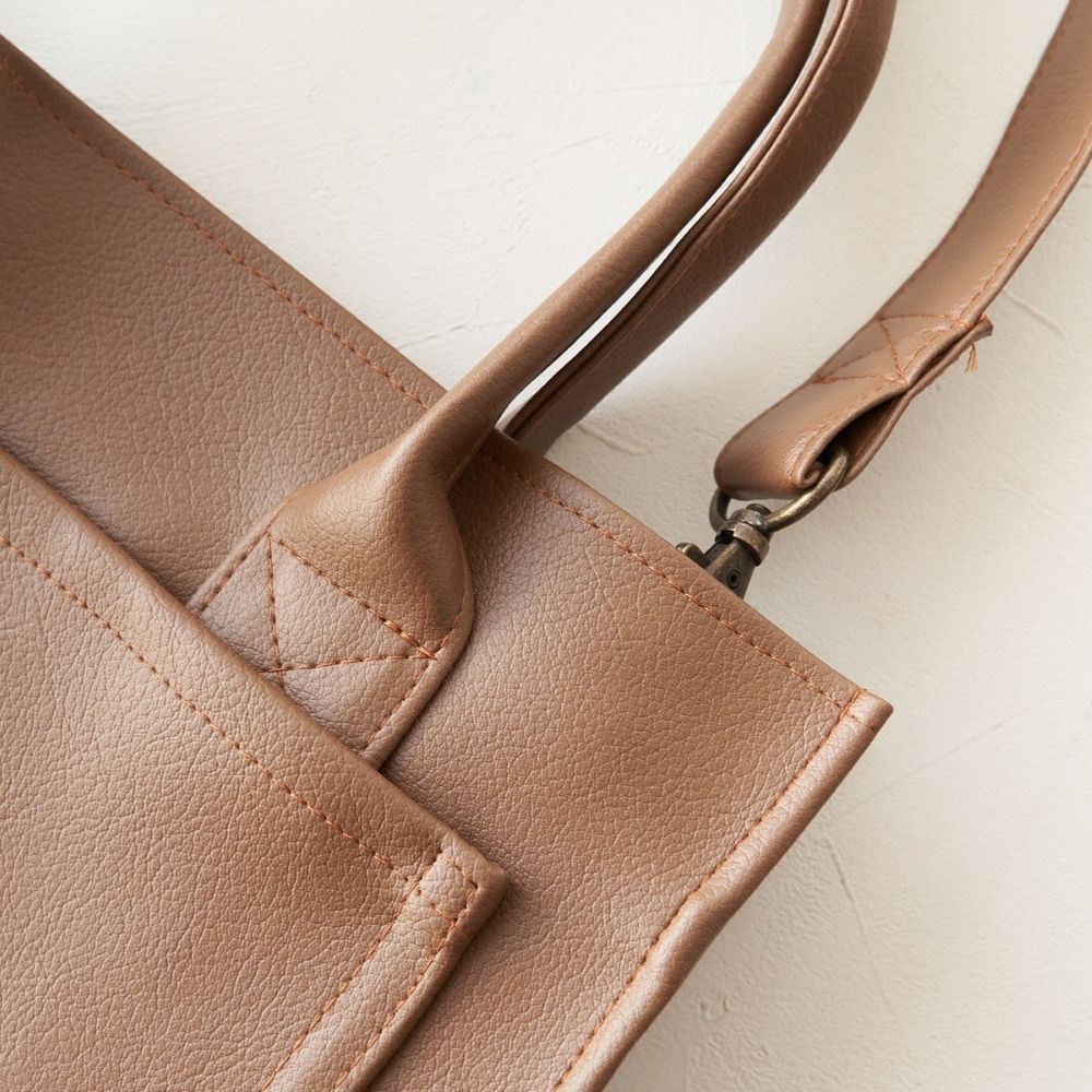 スクエアトートバッグの型紙