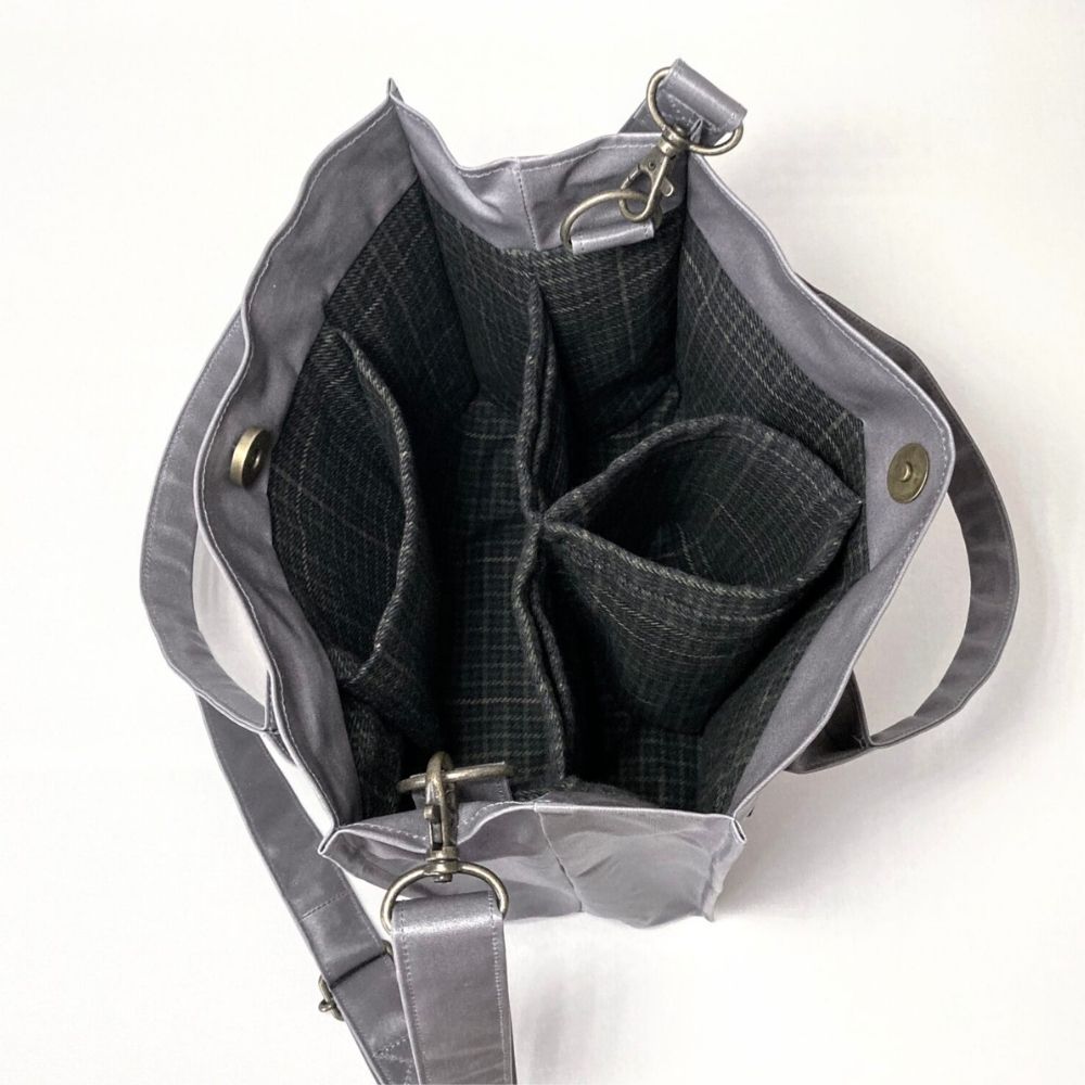 スクエアトートバッグの型紙