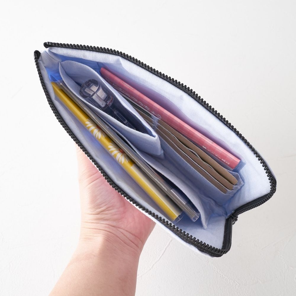 10-037L型ファスナーマルチケースの型紙