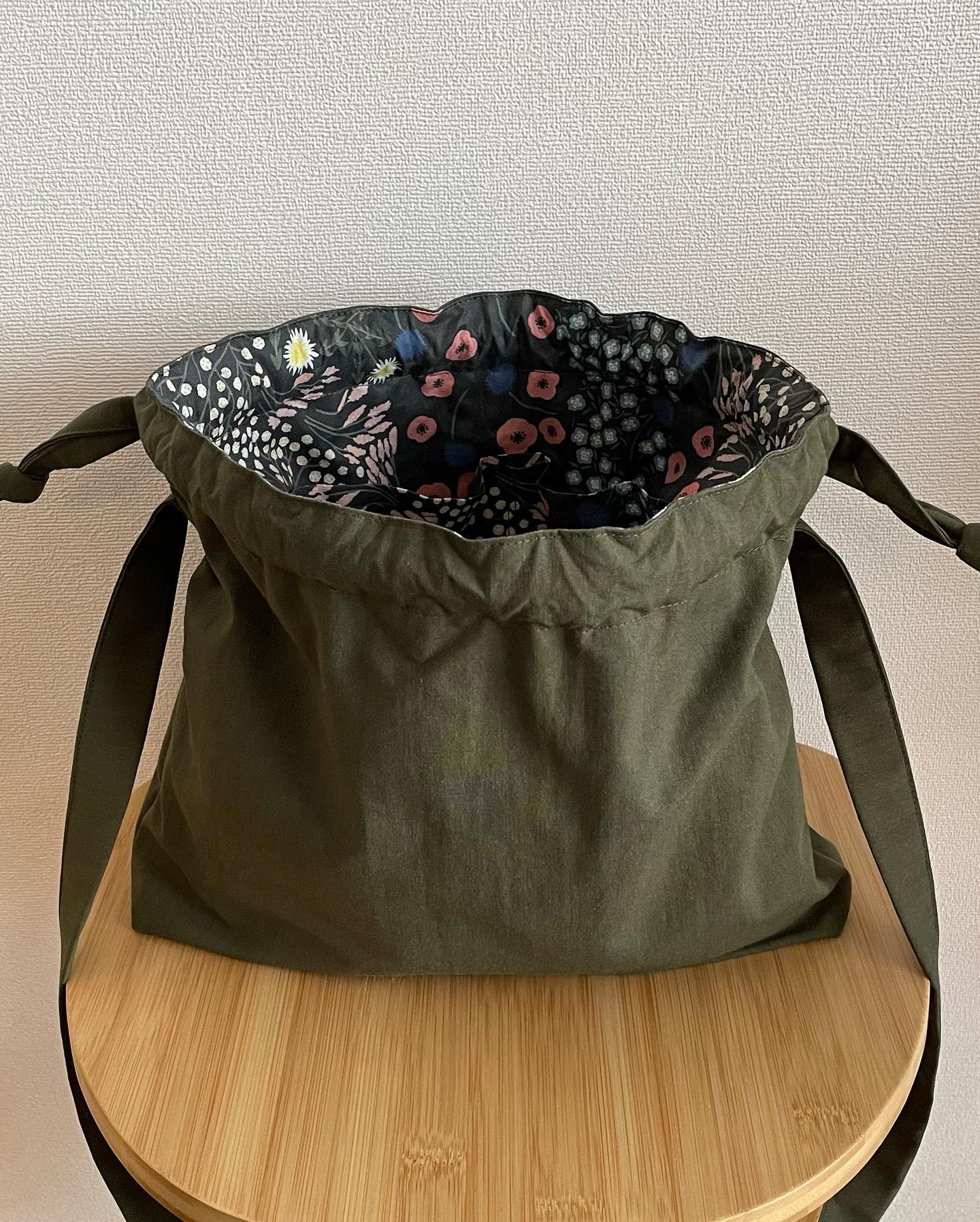 家庭用ミシンでサクサク縫える 11号 帆布 大人の雑貨 Instagram作品例 Cp7FyVUPYPc 3 11-hanpu-75#カラー_ディープグリーン