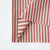 綿ポリ混紡ライトウェザー5mmストライプ#Aエジプシャン・レッド