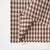 綿ポリ混紡ライトウェザー5mmギンガムチェック#Cマロン・ブラウン