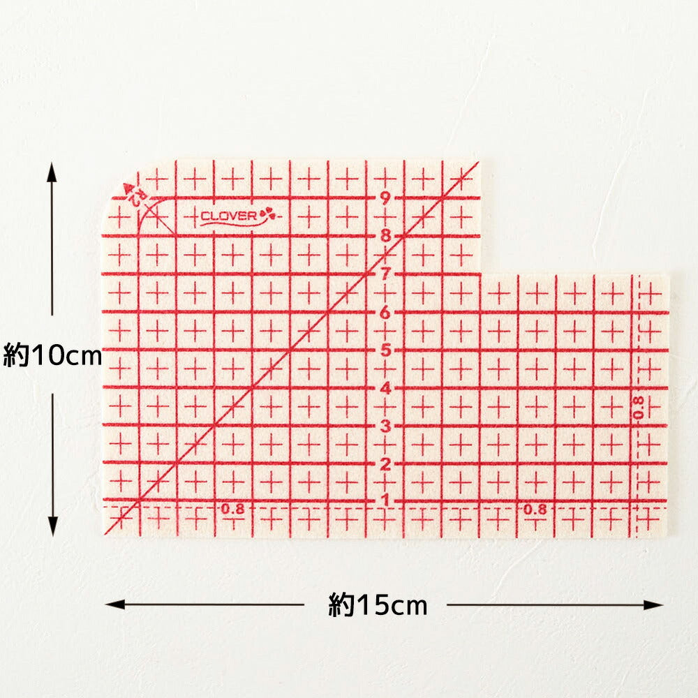 アイロン定規 クロバー　