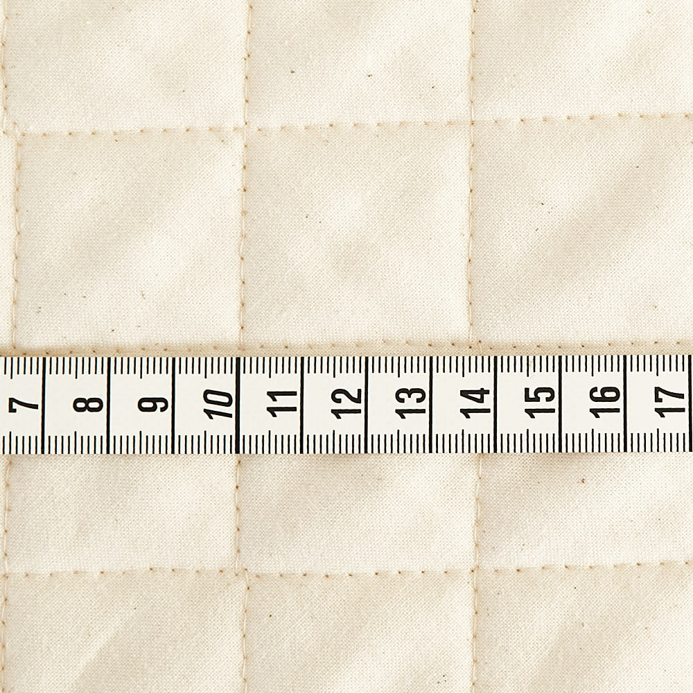 入園グッズ 裏地用 コットン生成りキルト 画像3