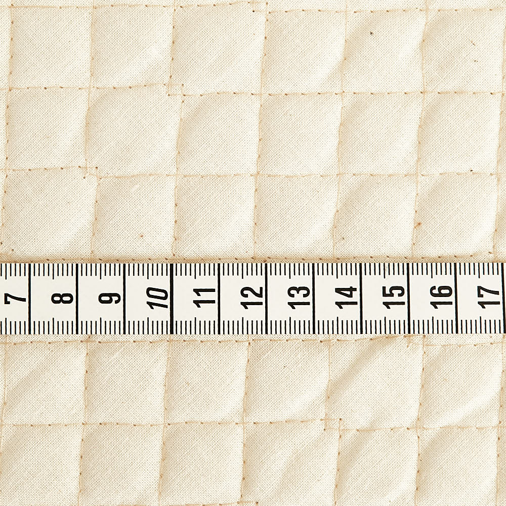 入園グッズ 裏地用 コットン生成りキルト 画像5